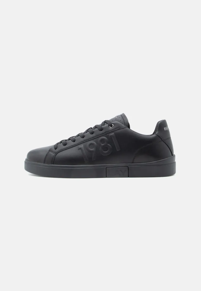 POLYS DEBOSS - Sneaker low - black