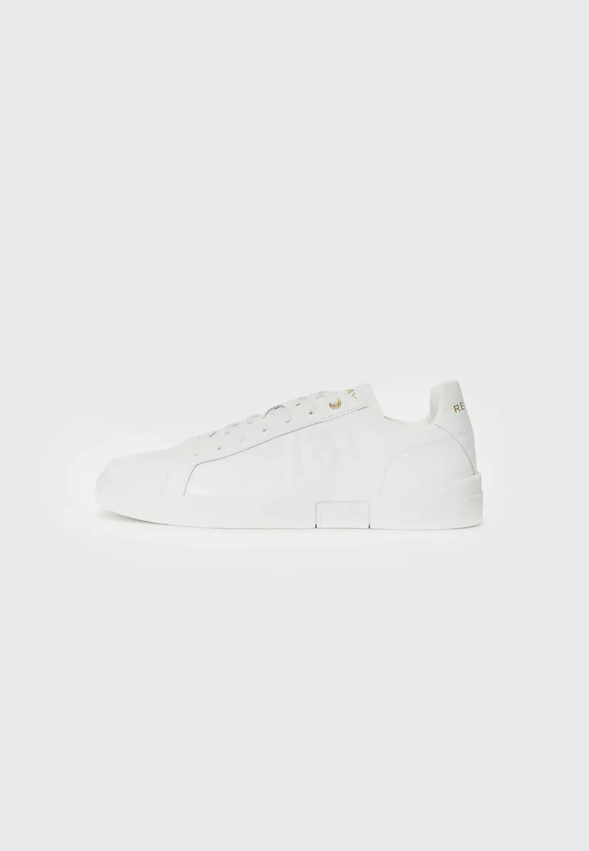 POLYS DEBOSS - Sneaker low - white