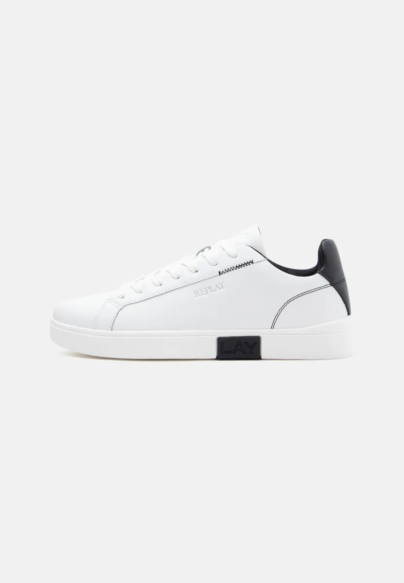 POLYS - Sneaker low - white/black