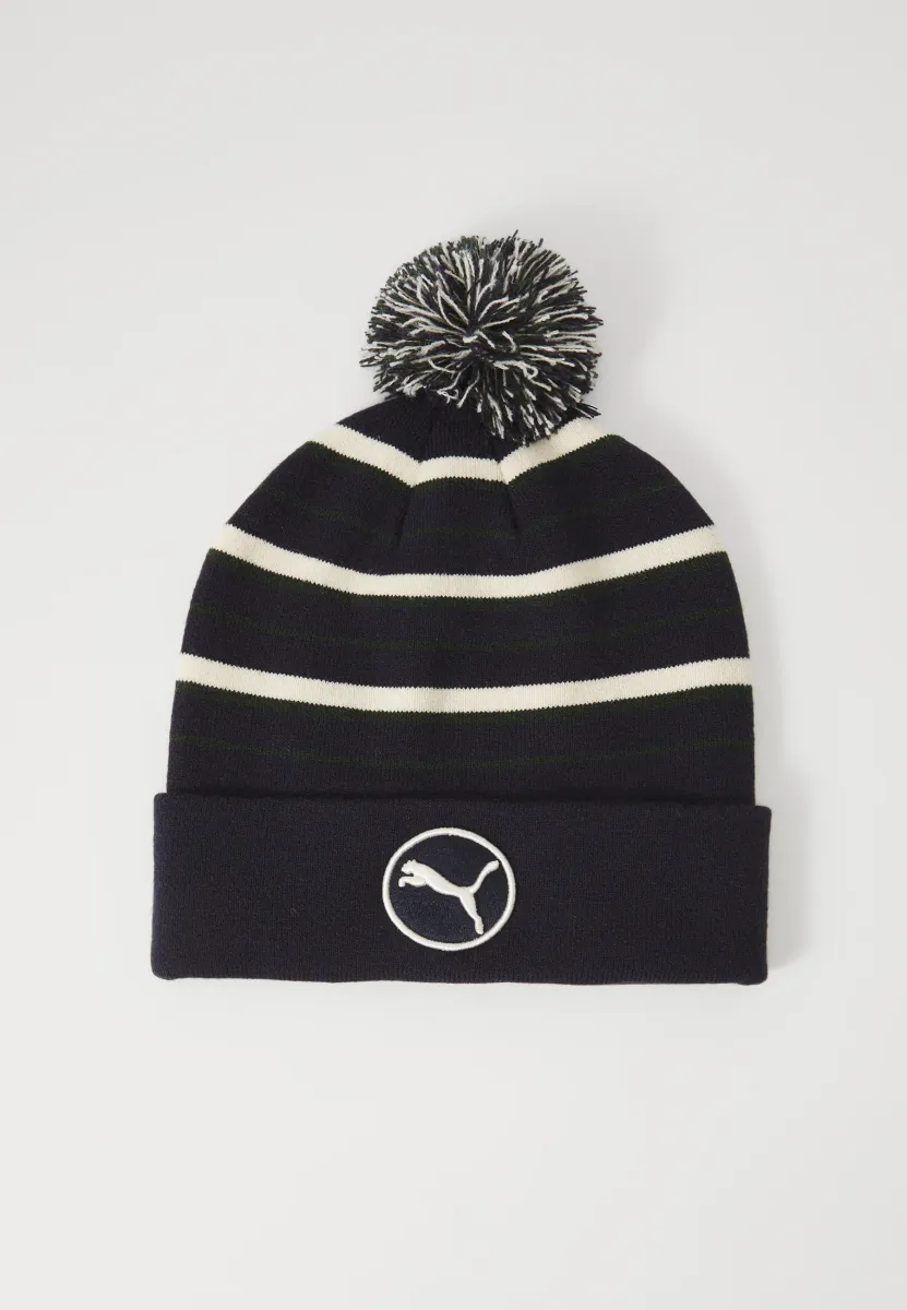 POM BEANIE - Mütze - deep navy/alpine snow