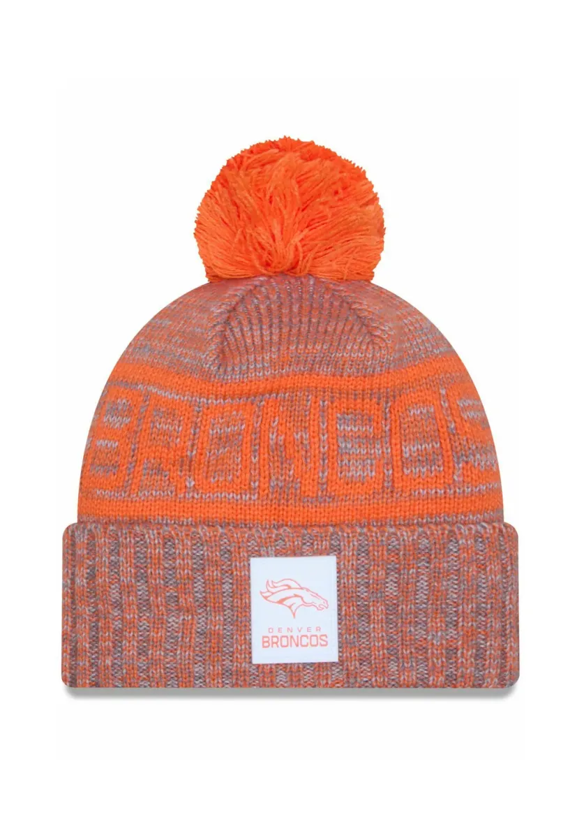 POMPON  D'HIVER SIDELINE DENVER BRONCOS - Mütze - orange