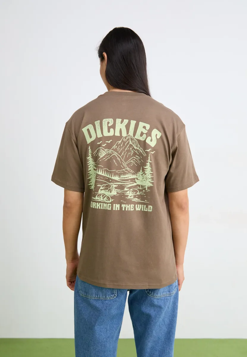 PONDEROSA PINES TEE - T-Shirt print - mushroom