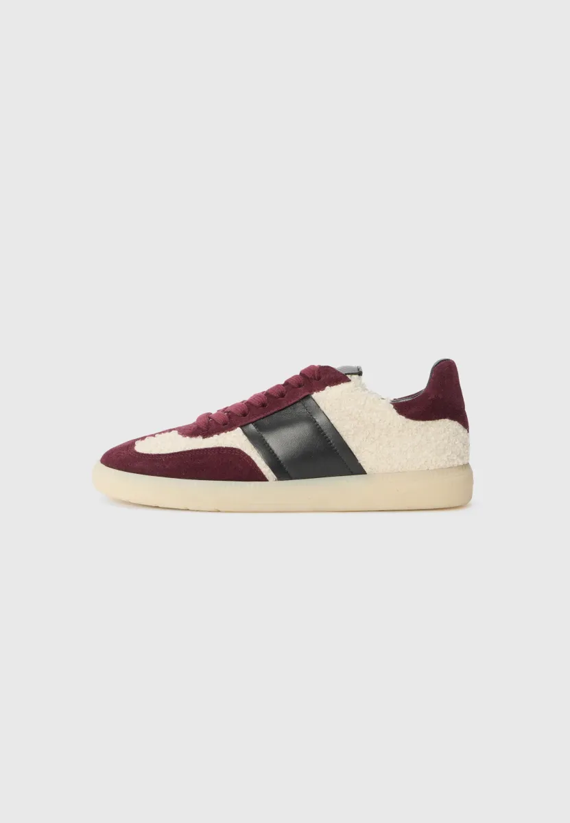 POP - Sneaker low - mulberry/natur/schwarz sbu