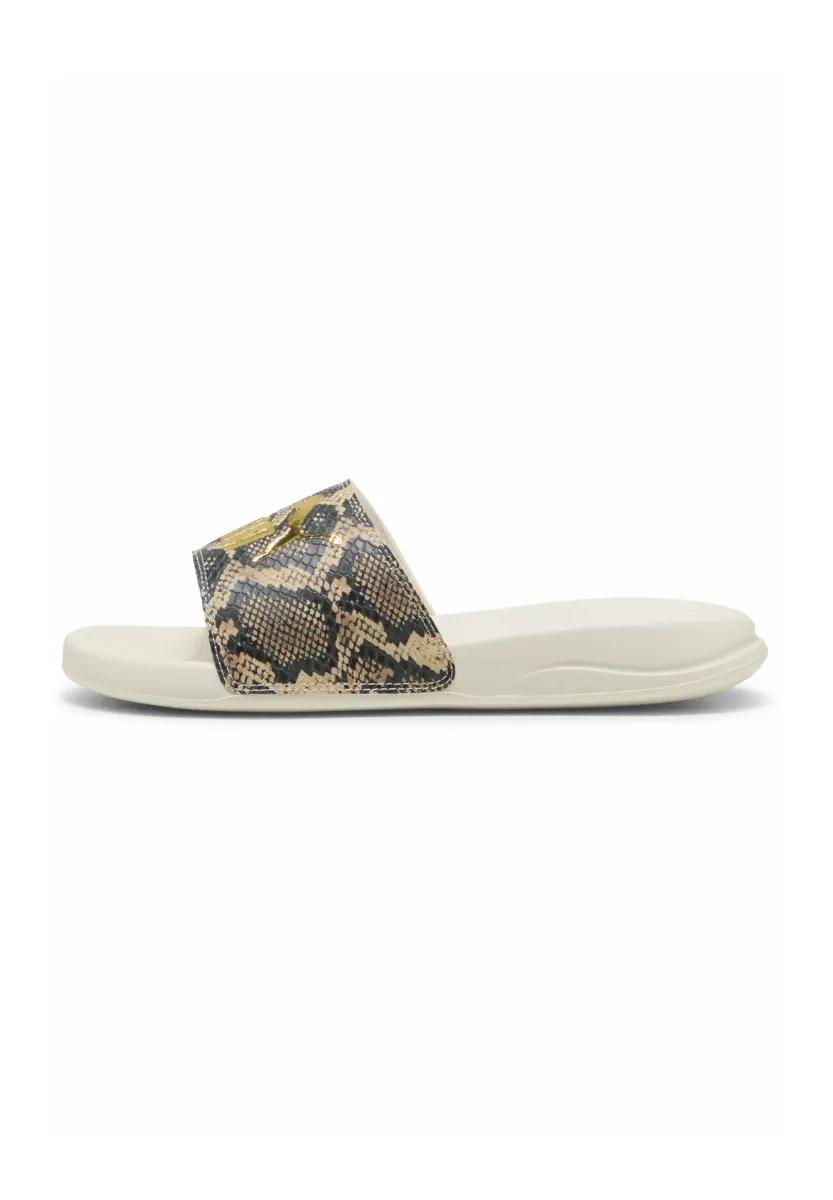 POPCAT SNAKE CHIC - Badesandale - alpine snow gold