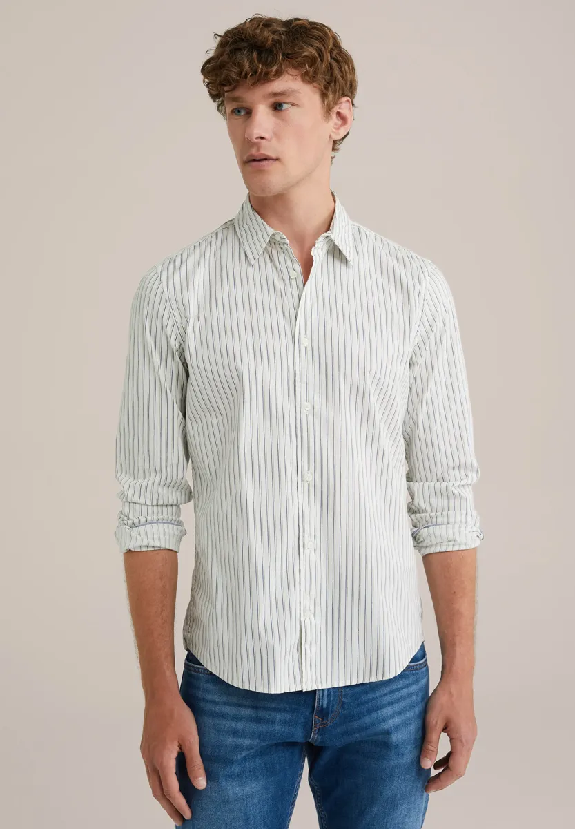 POPLIN - Hemd - white