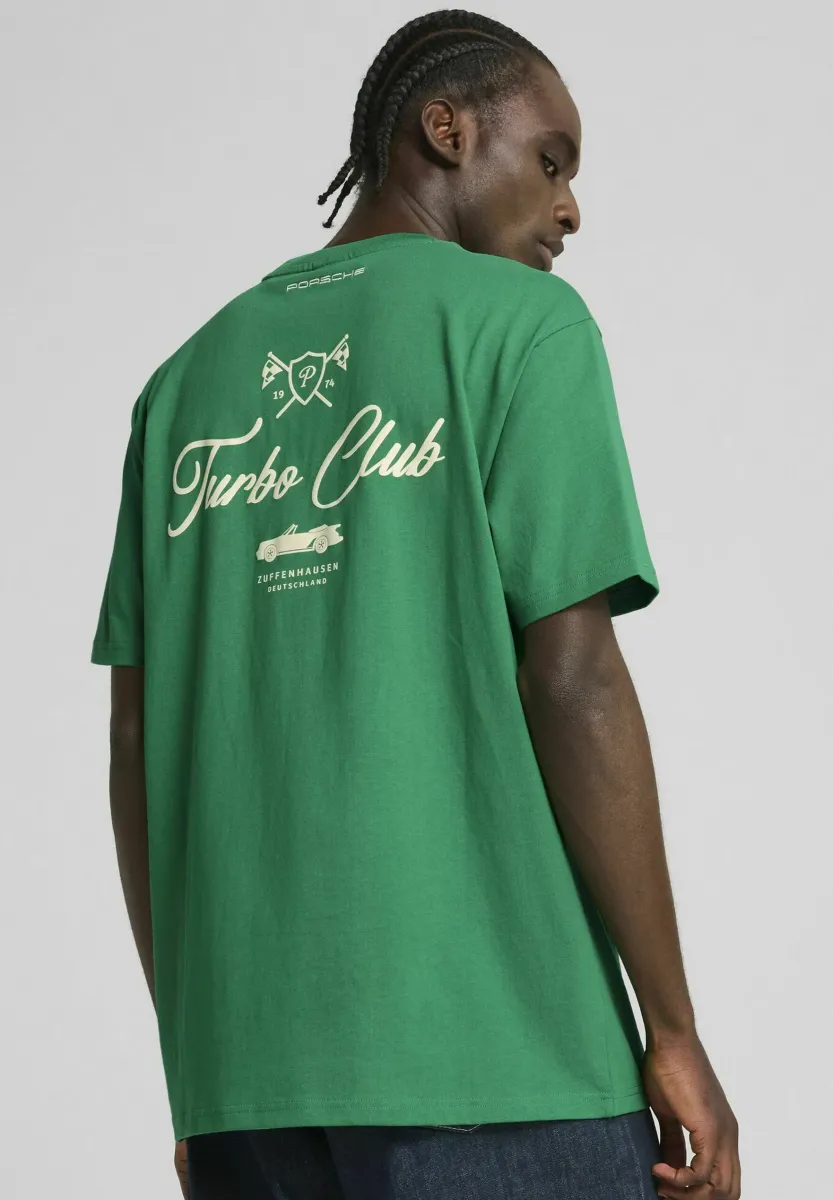 PORSCHE LEGACY LIFESTYLE GRAPHIC  - T-Shirt print - archive green