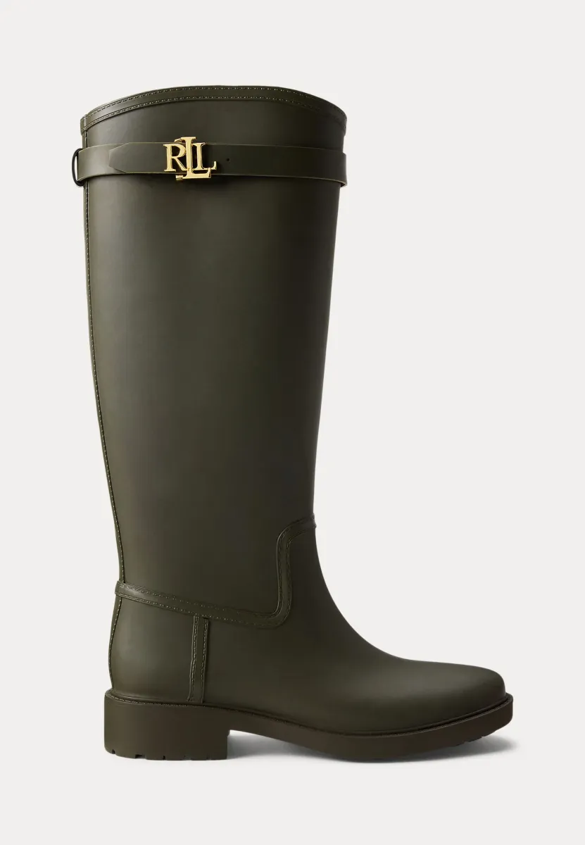 PORTIAH RUBBER TALL RAIN BOOT - Gummistiefel - dark olive