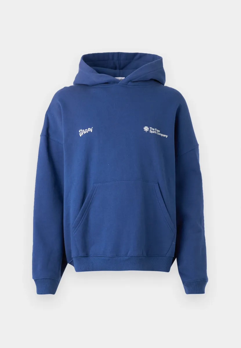 POSITIVE ENERGY HOODIE UNISEX - Kapuzenpullover - navy