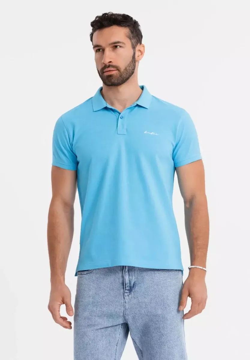 POSS-0103 - Poloshirt - light blue