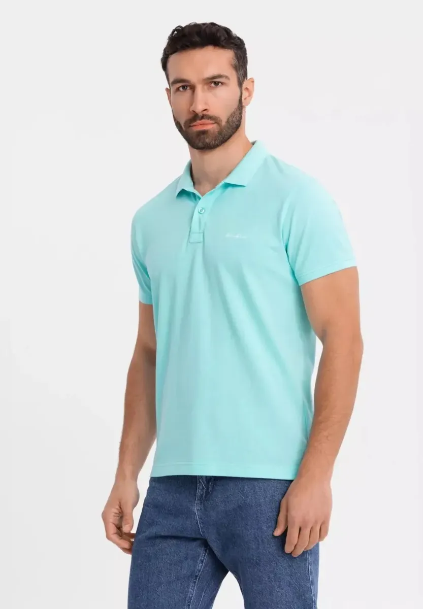 POSS-0103 - Poloshirt - turquoise