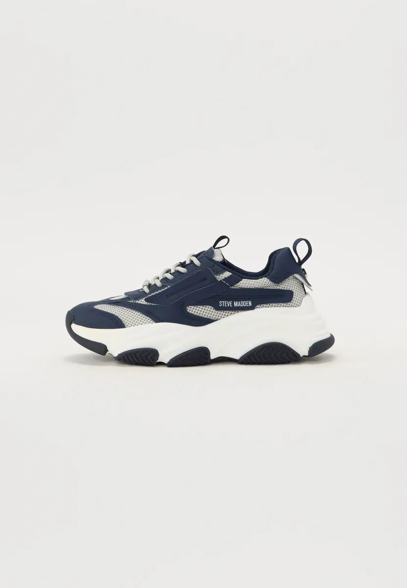 POSSESS - Sneaker low - navy/grey