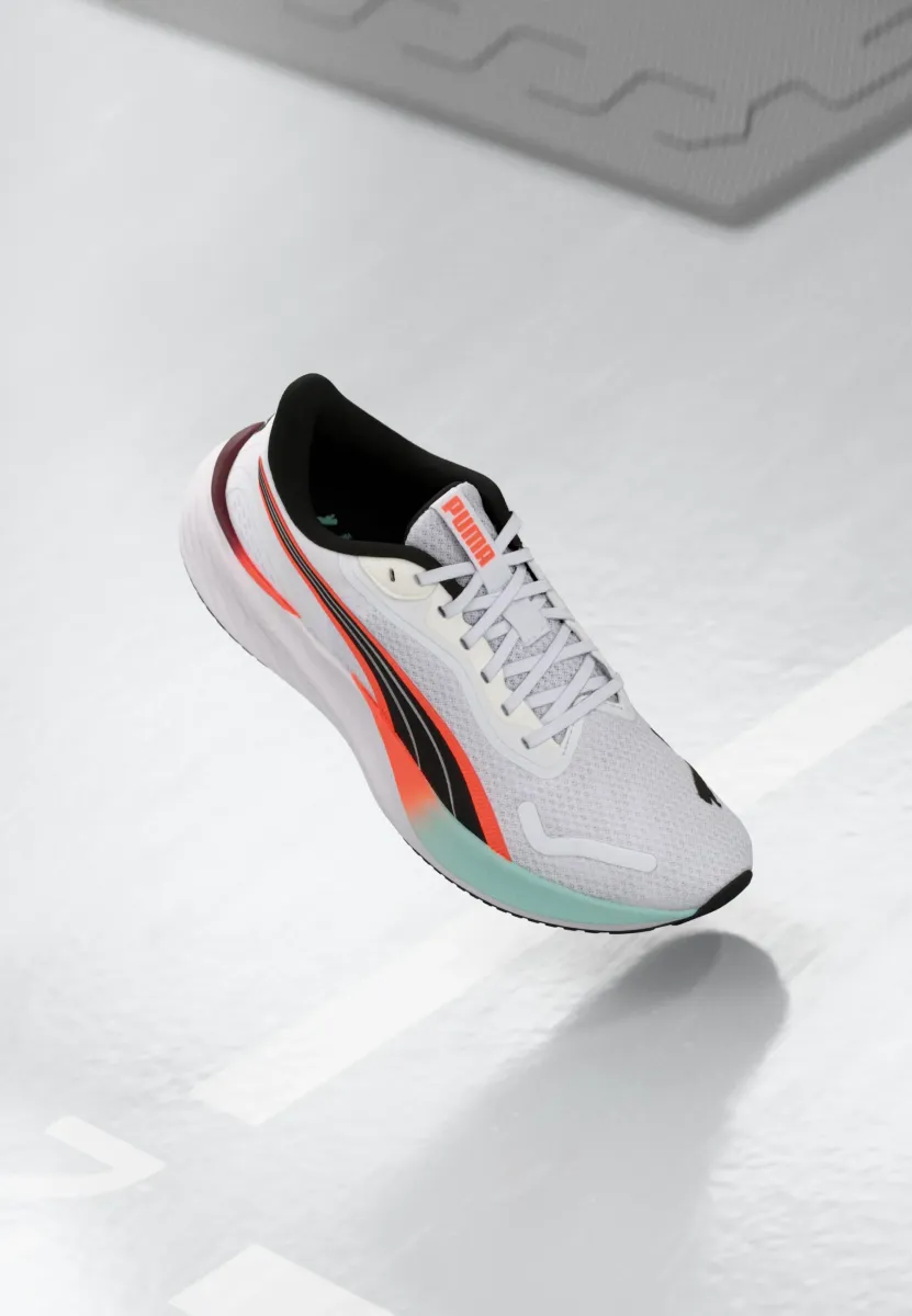 POUNCE LITE - Laufschuh Straße - white glowing red