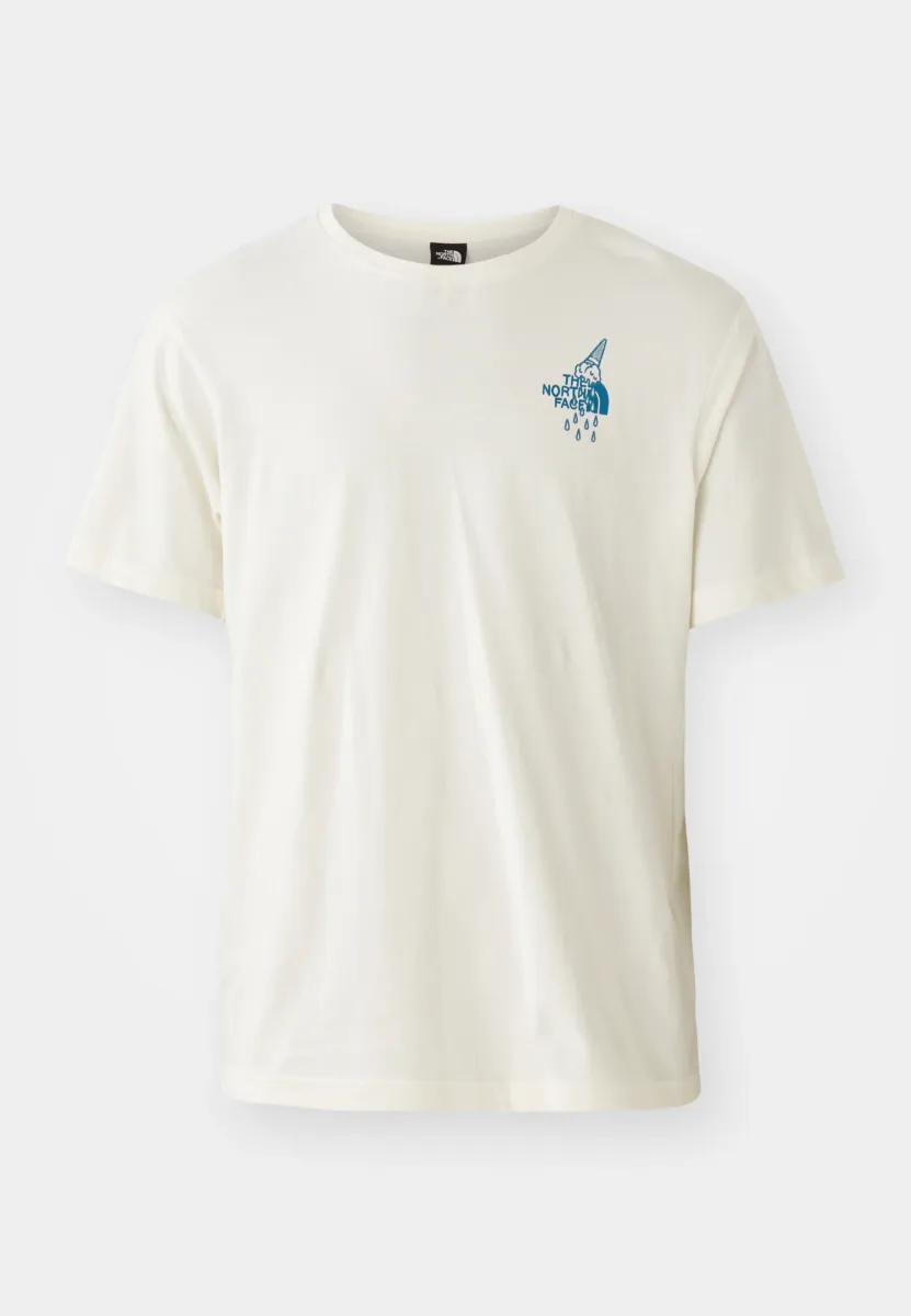 POWDER DAYS RELAXED TEE GRAPHIC UNISEX - T-Shirt print - white dune