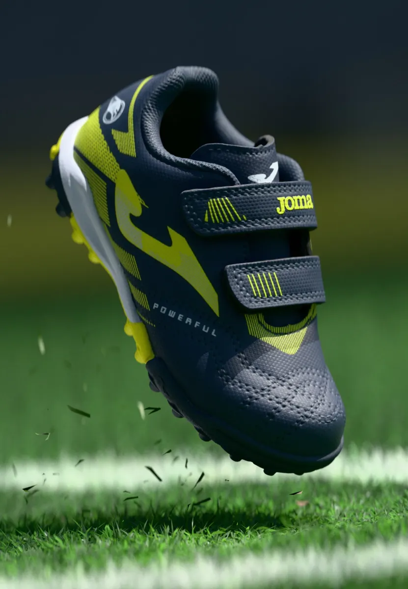 POWERFUL JR TF UNISEX - Fußballschuhe für festen Untergrund - navy