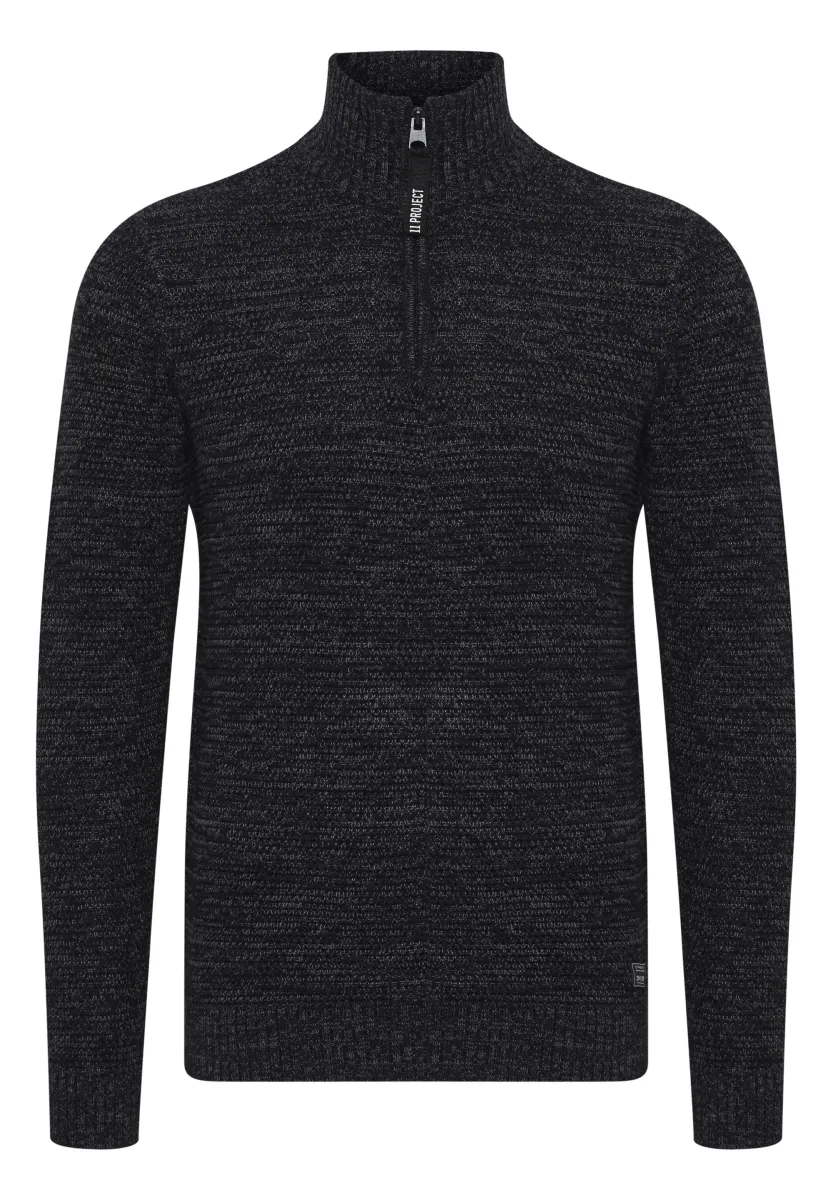 PRALBANUS - Strickpullover - black