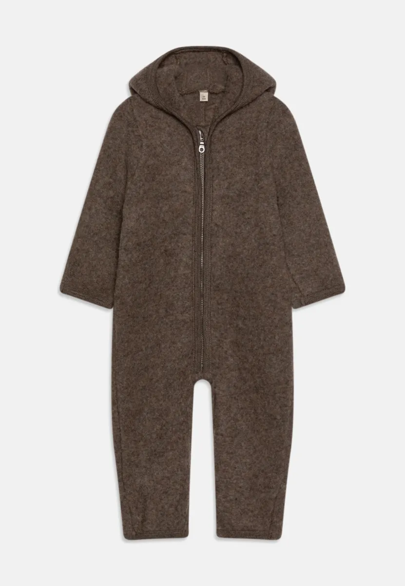 PRAM SUIT EARS UNISEX - Jumpsuit - brown melange
