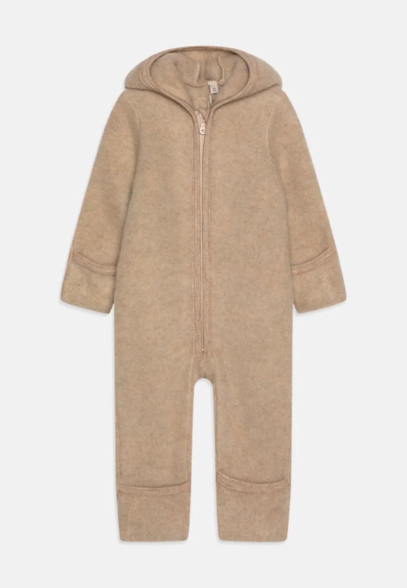 PRAM SUIT EARS UNISEX - Jumpsuit - camel melange