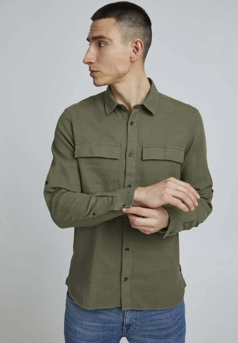 PRBronson - Hemd - dusty olive