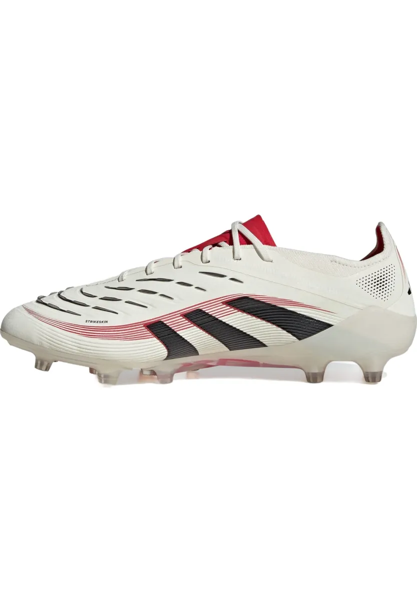 PREDATOR ELITE ARTIFICIAL GRASS - Fußballschuhe für festen Untergrund - off white   core black   pure ruby