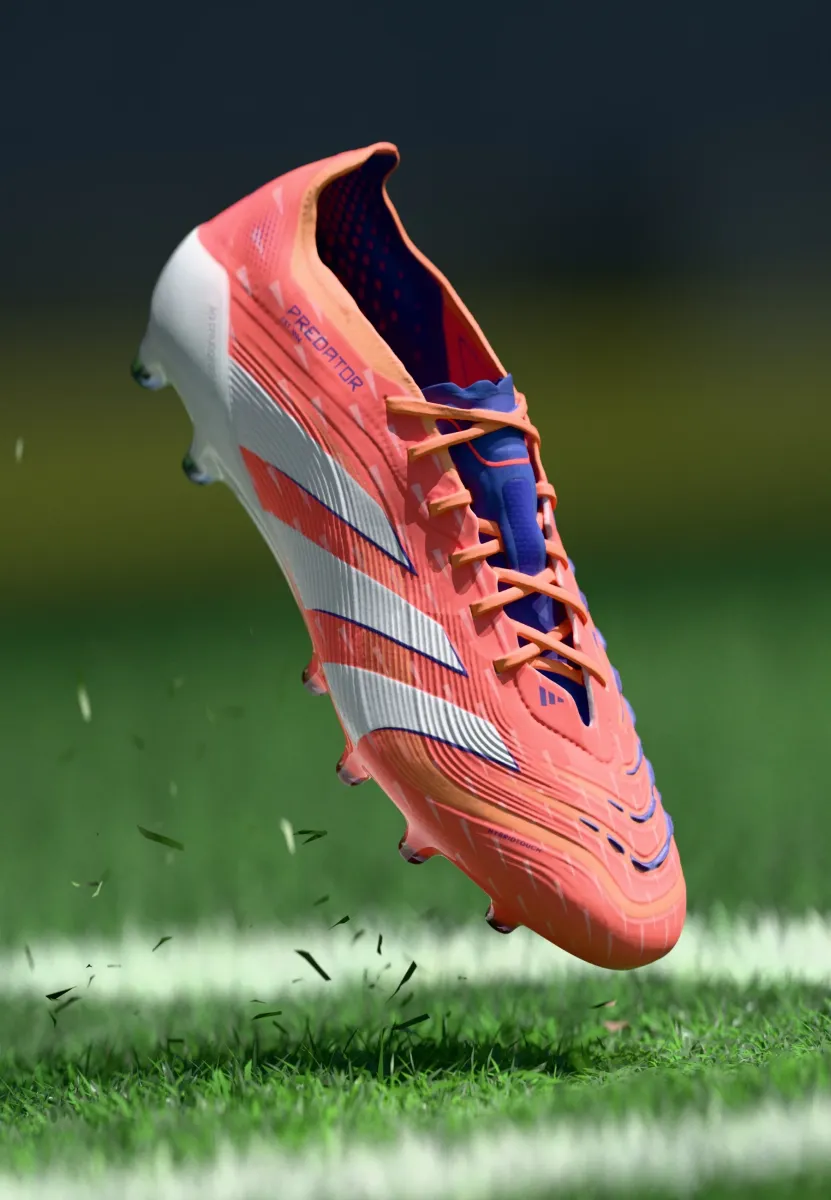 PREDATOR ELITE ARTIFICIAL GROUND FOOTBALL BOOTS - Fußballschuhe Kunstrasen - signal coral/footwear white/beam orange