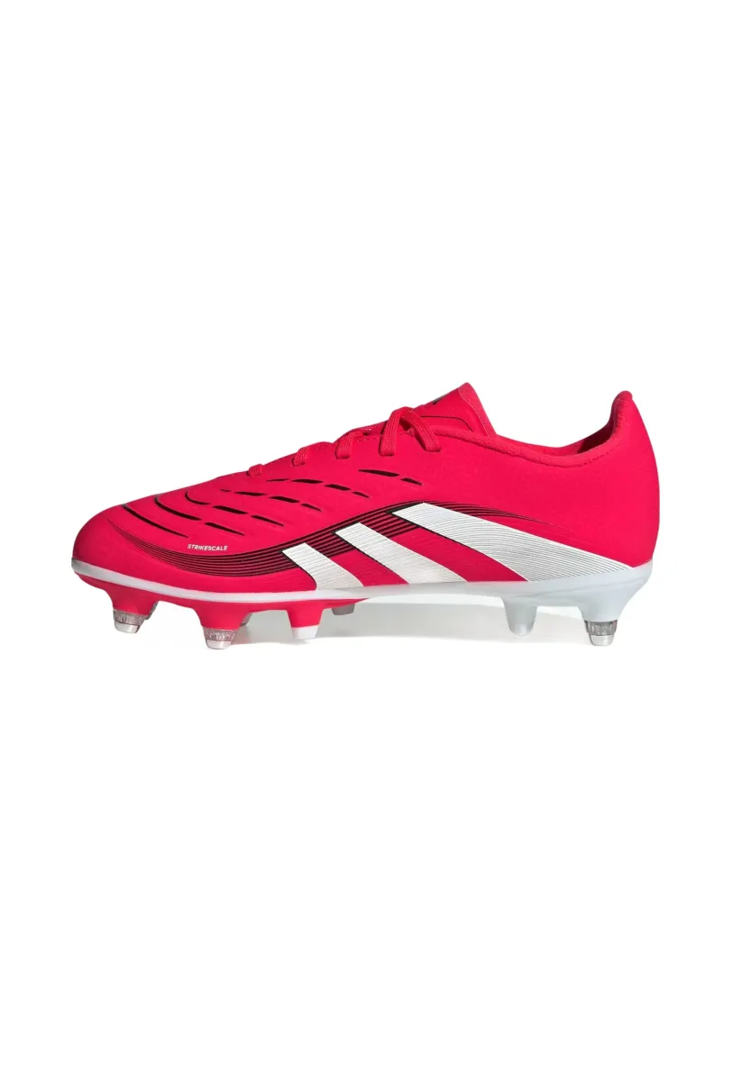 PREDATOR LEAGUE SOFT GROUND  - Fußballschuhe für weichen Untergrund - lucid red   cloud white   core black