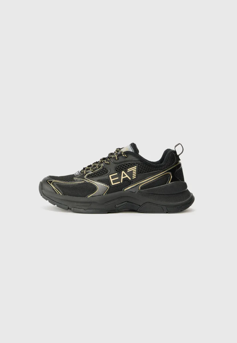 PREDATOR UNISEX - Sneaker low - triple black/gold-coloured