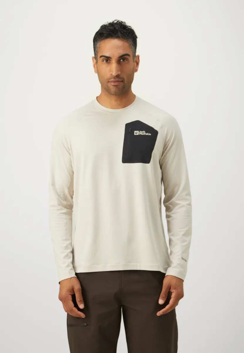 PRELIGHT TRAIL CREW  - Langarmshirt - pale sand