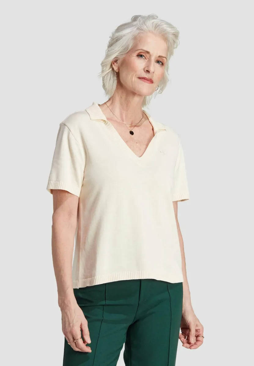 PREMIUM ESSENTIALS OPEN  - Poloshirt - white