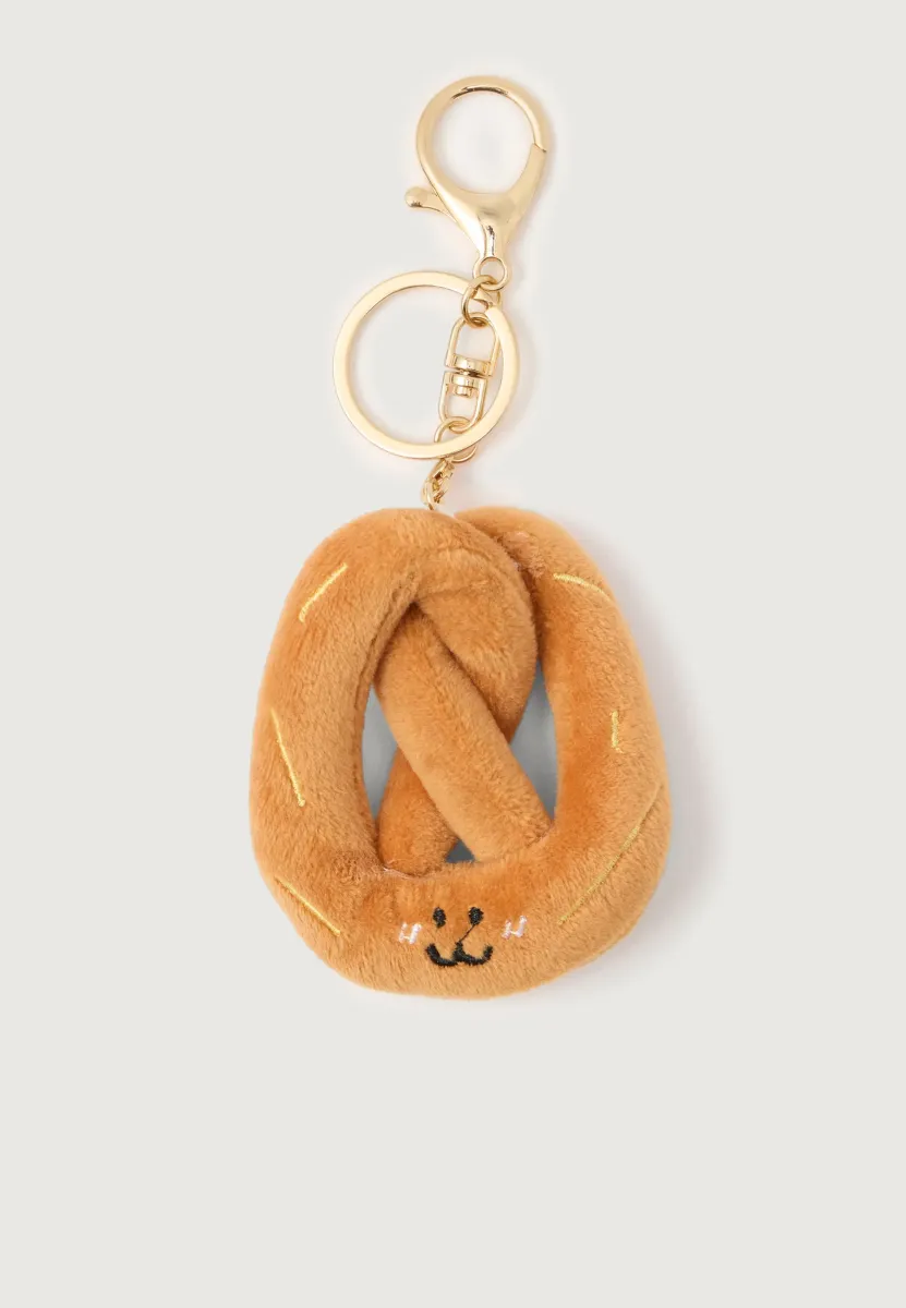 PRETZEL - Schlüsselanhänger - brown