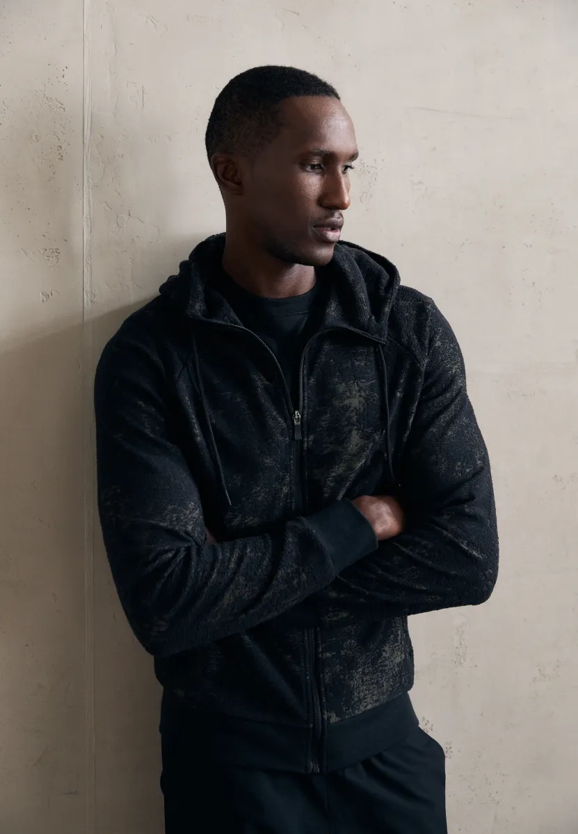 PRIMARY HOODIE - Sweatjacke - black