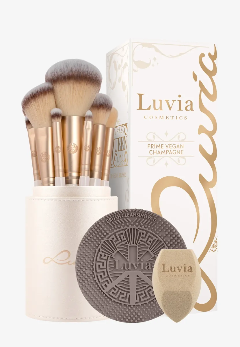 PRIME VEGAN CHAMPAGNE - Pinsel-Set - macadamia - champagne