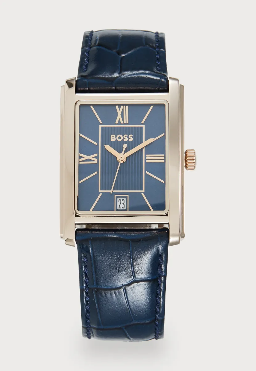 PRINCIPLE DRESS UNISEX - Uhr - blue/rosegold-coloured