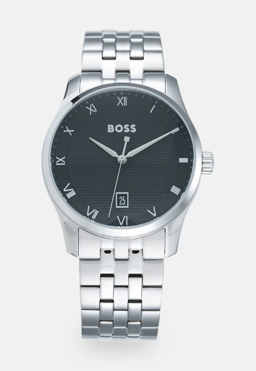 PRINCIPLE - Uhr - silver-coloured/black