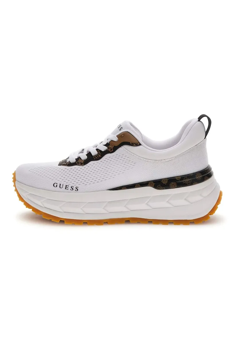 PRINT -LOGO UND PEO NY - Sneaker low - weiß