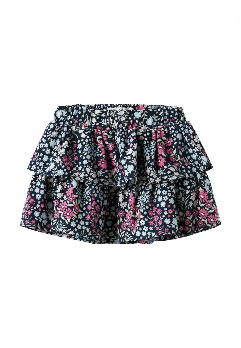 PRINT - Minirock - carmine rose