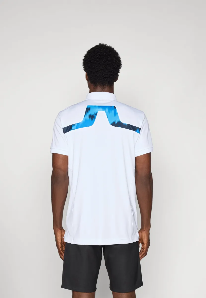 PRINT - Poloshirt - white