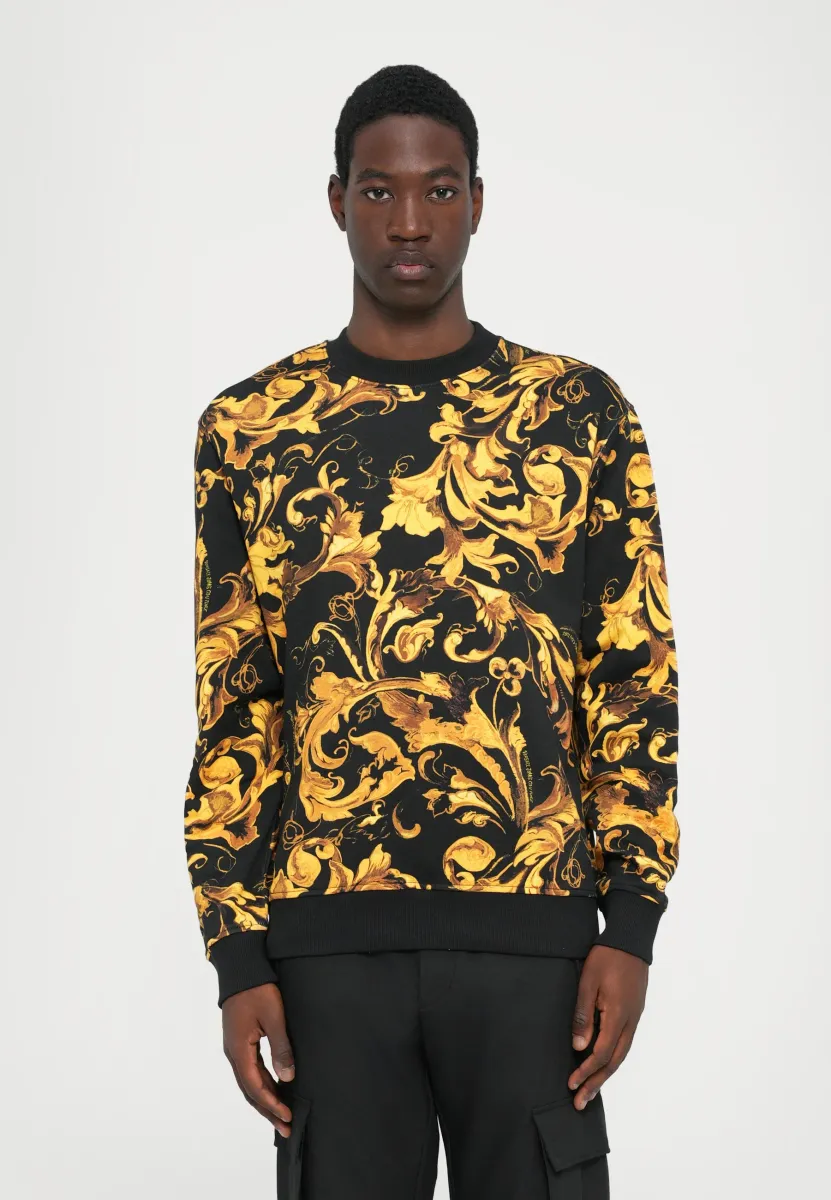PRINT - Sweatshirt - black/gold coloured