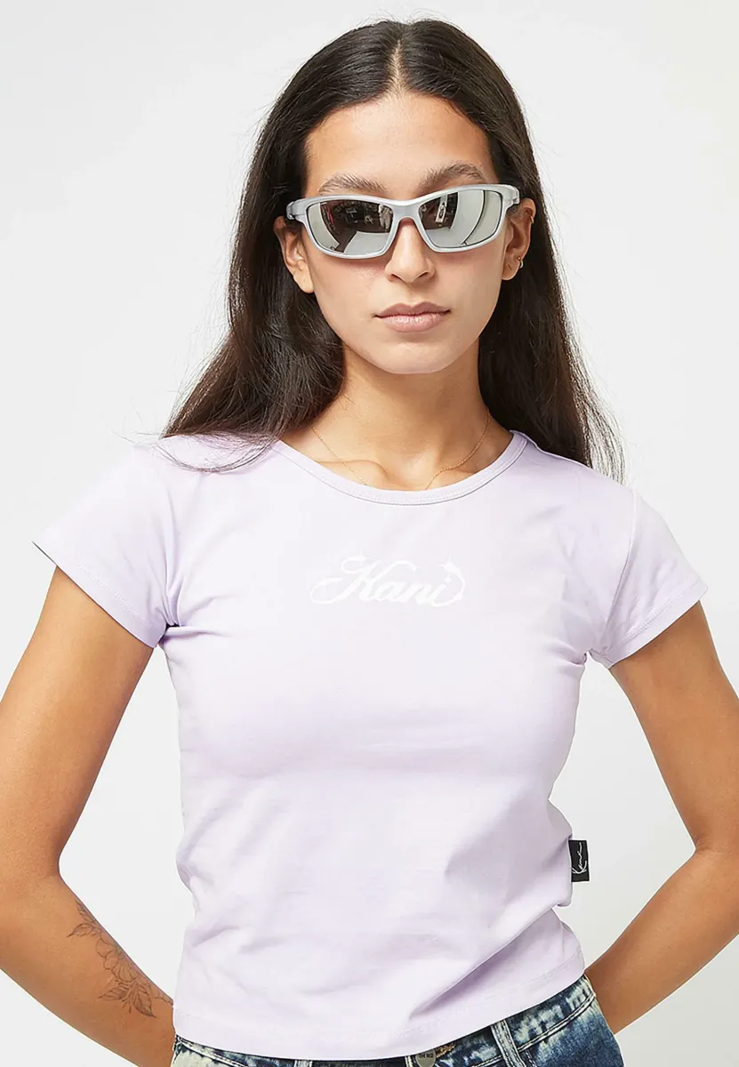 PRINT TINY TEE - T-Shirt print - lilac