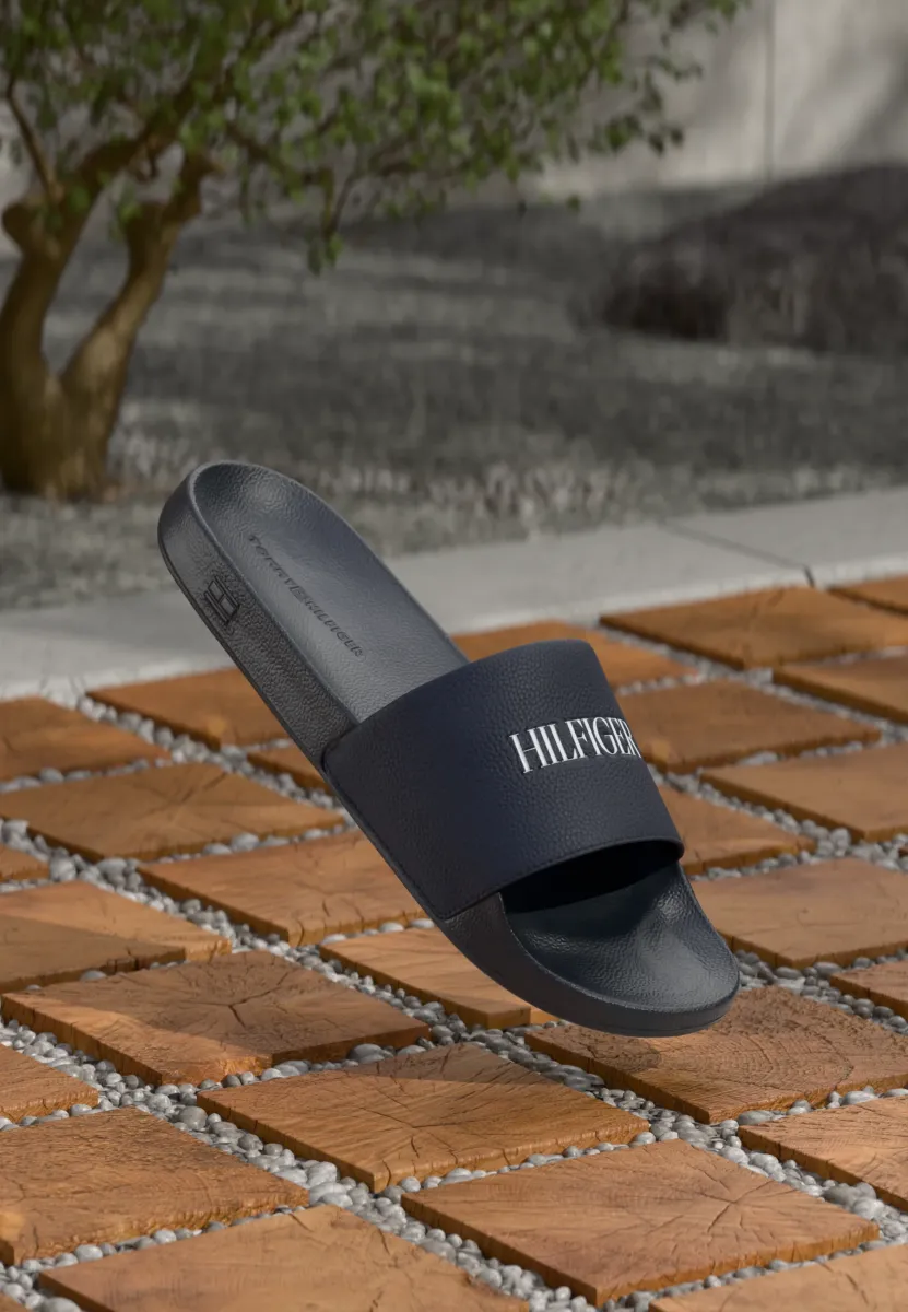 PRINT TUMBLE POOL SLIDE - Pantolette flach - desert sky