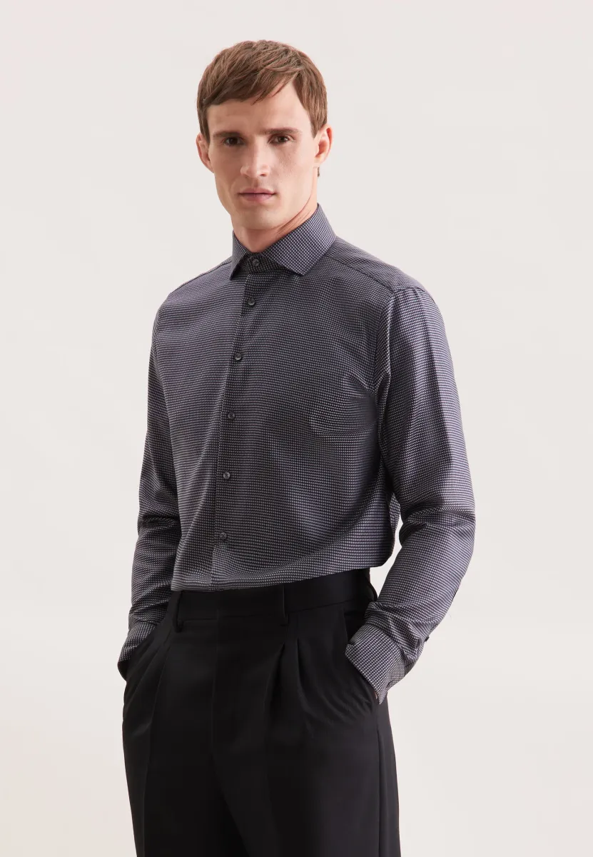 PRINTED  - Hemd - grey