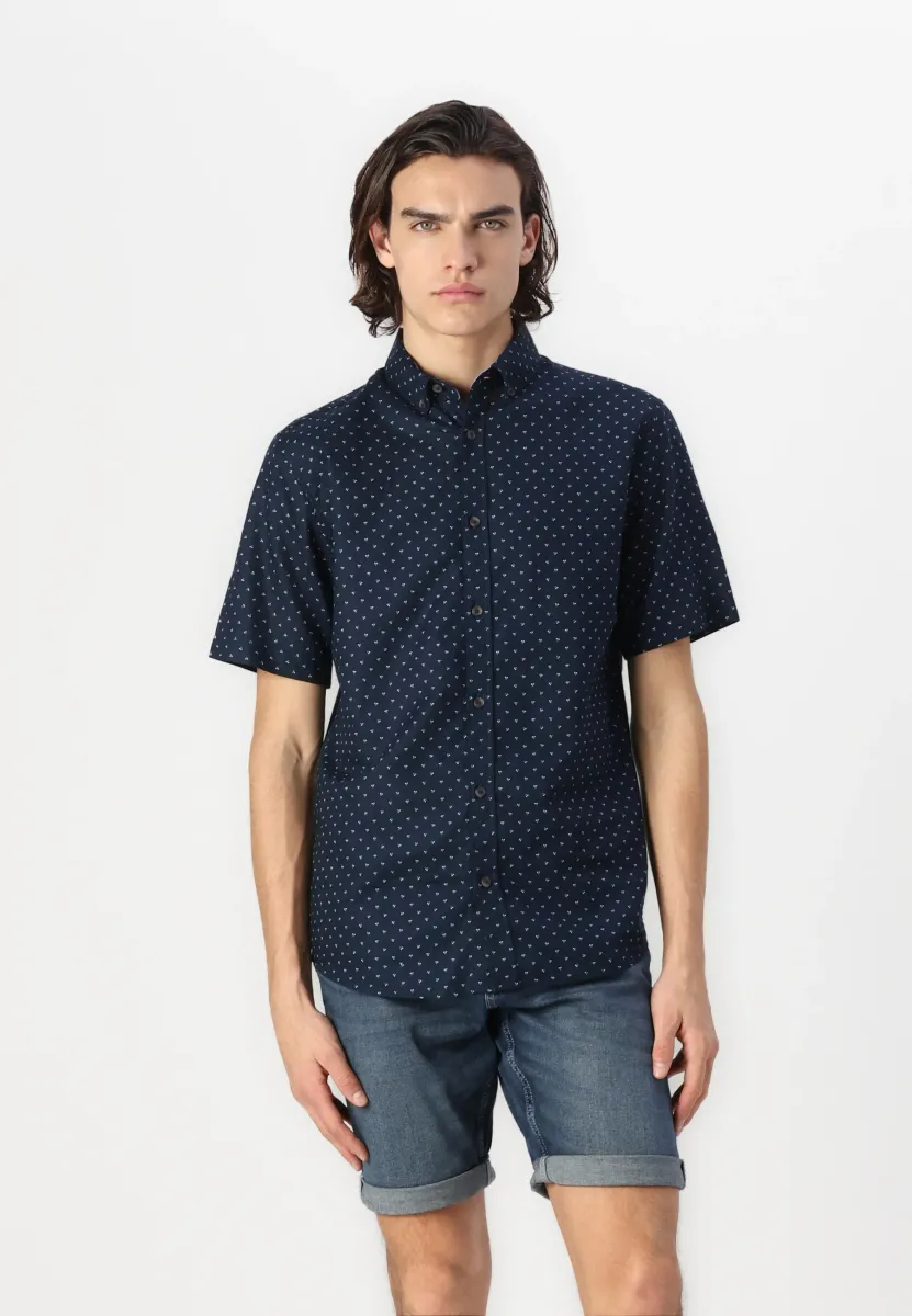 PRINTED  - Hemd - navy