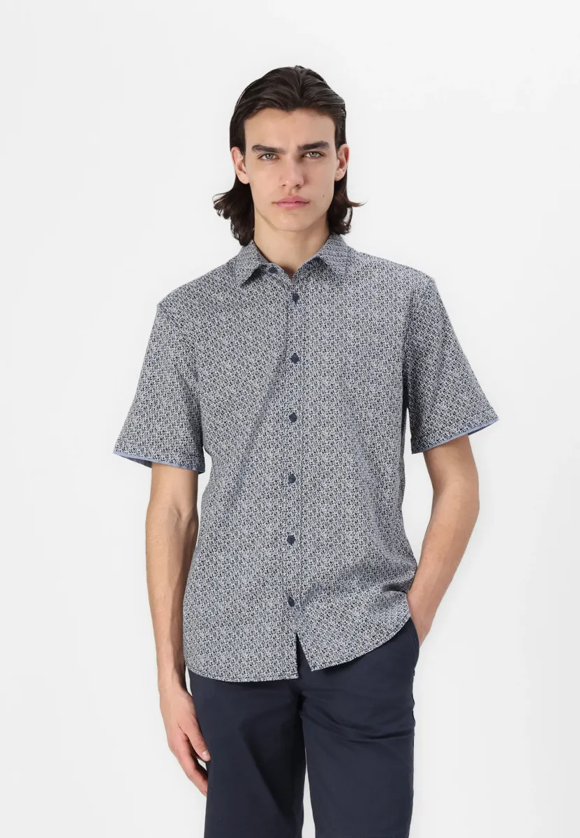 PRINTED SHIRT - Hemd - royal blue