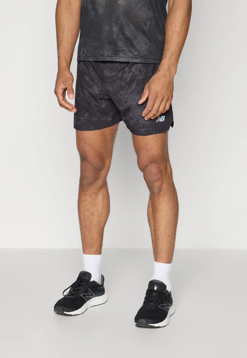 PRINTED SHORT - Kurze Sporthose - castlerock