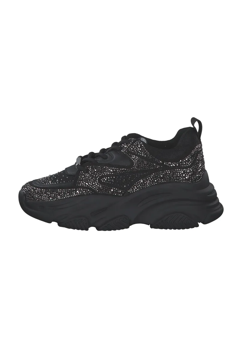 PRIVY - Sneaker low - black silver