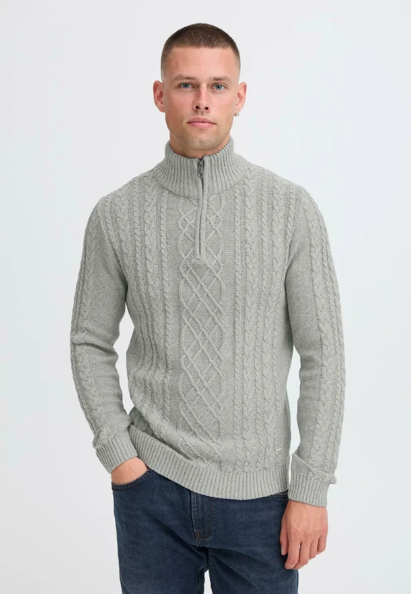 PRJAMELIEN - Strickpullover - griffin melange