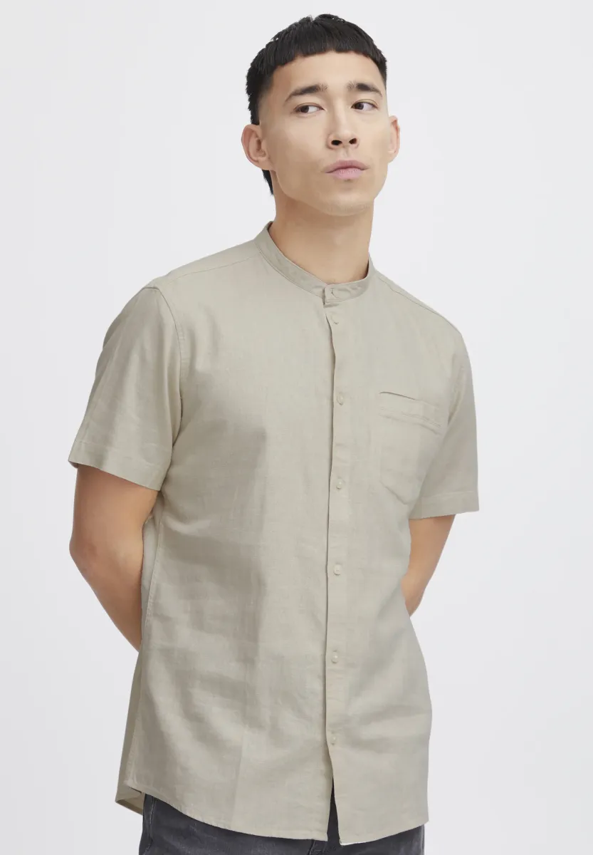 PROCKE LINEN MIX - Hemd - oatmeal