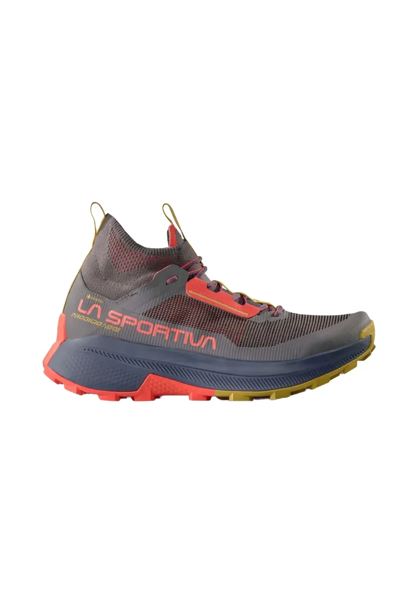 PRODIGIO - Laufschuh Trail - onyx mountain red
