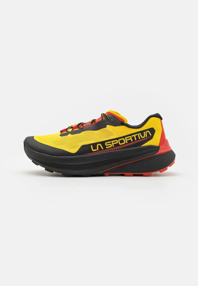 PRODIGIO - Laufschuh Trail - yellow/black