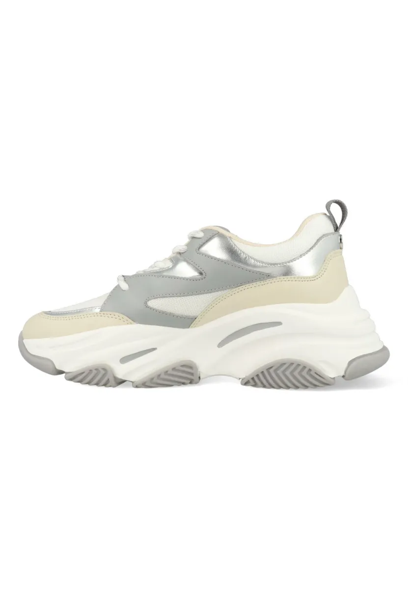 PROGRESSIVE - Sneaker low - silver coloured