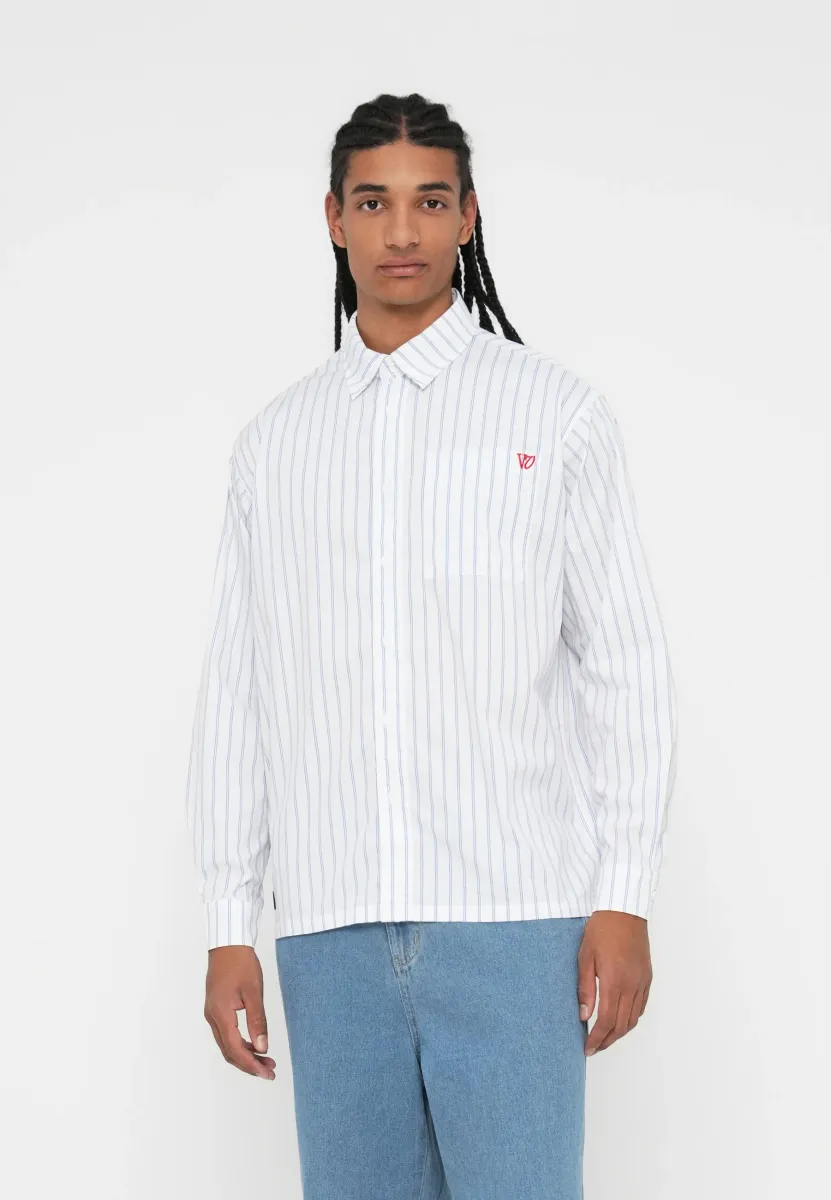 PROJECTS STRIPE SHIRT - Hemd - white/blue